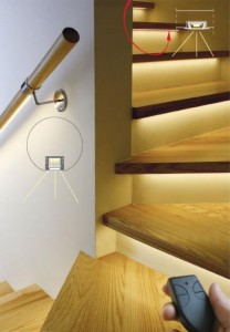 Adjustable Led Stair Lighting Strips, Stairway Led Lighting Kit