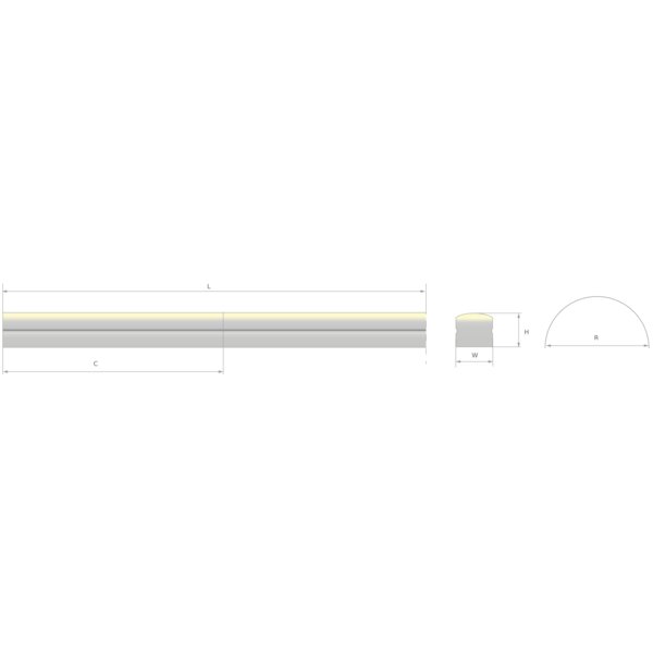 K-NF-0780-24 LED tape, 125- 175 lm/ft, IP67,