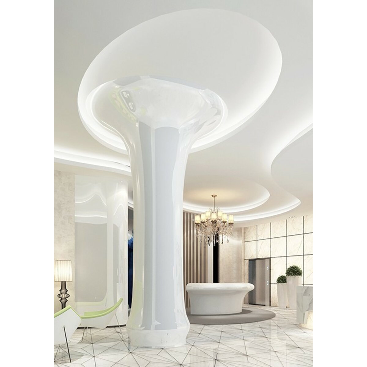 K-NFM12-25T55-2000-24-5M LED tape, 2500K, 360 lm/ft, 6.1 W/ft, IP67