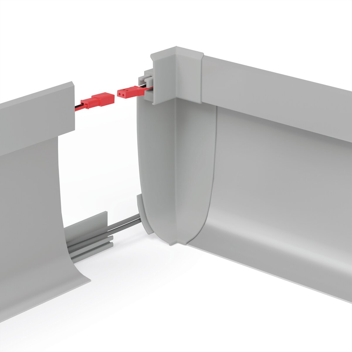 OLIS-K-90W End cap