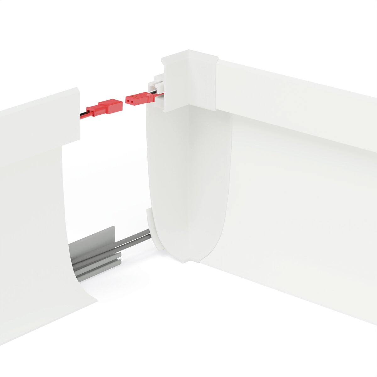 OLIS-K-90W End cap