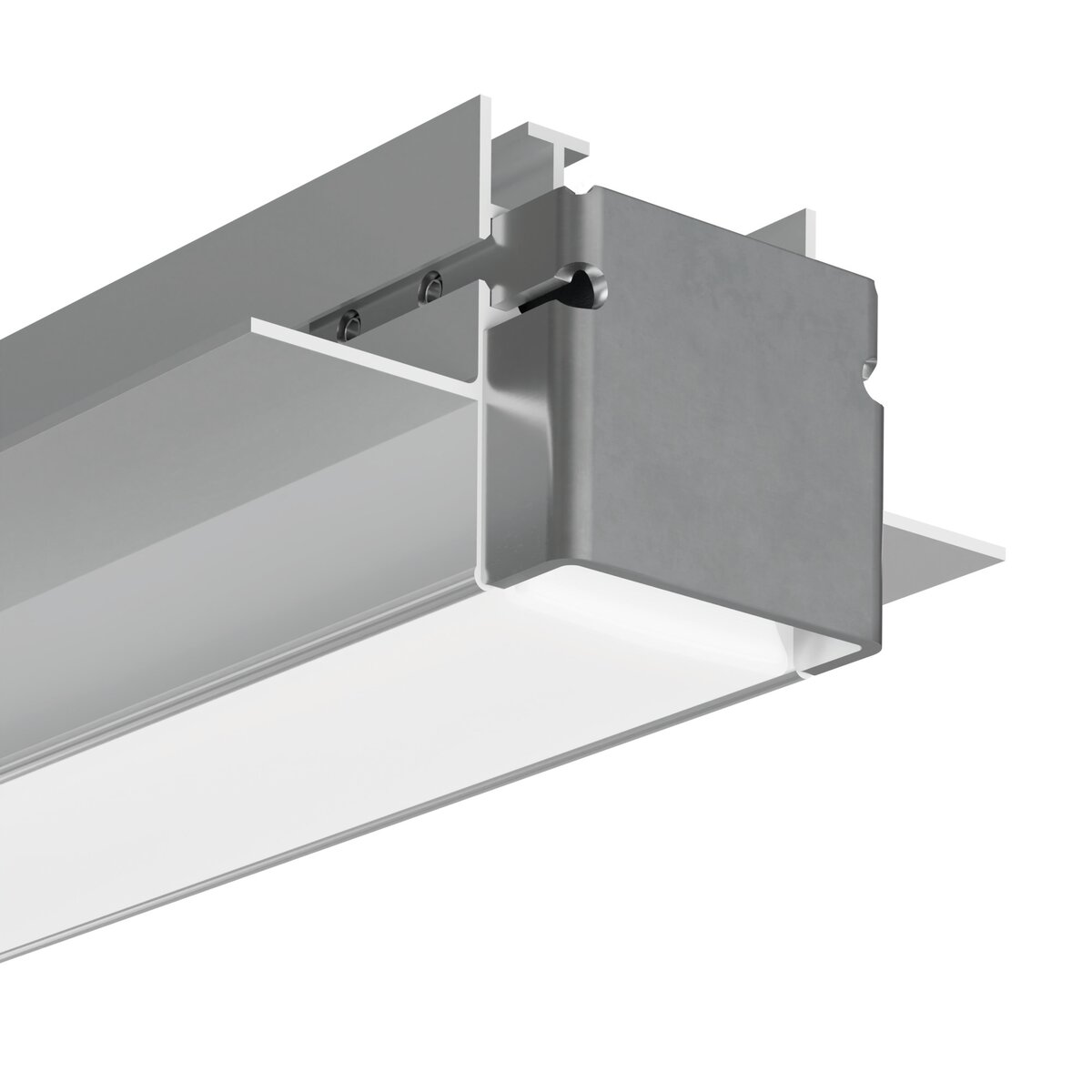 End cap FOLED, steel, stainless steel