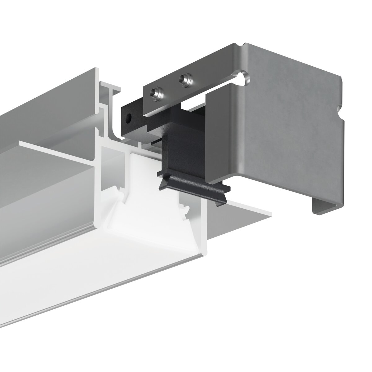 End cap FOLED, steel, stainless steel